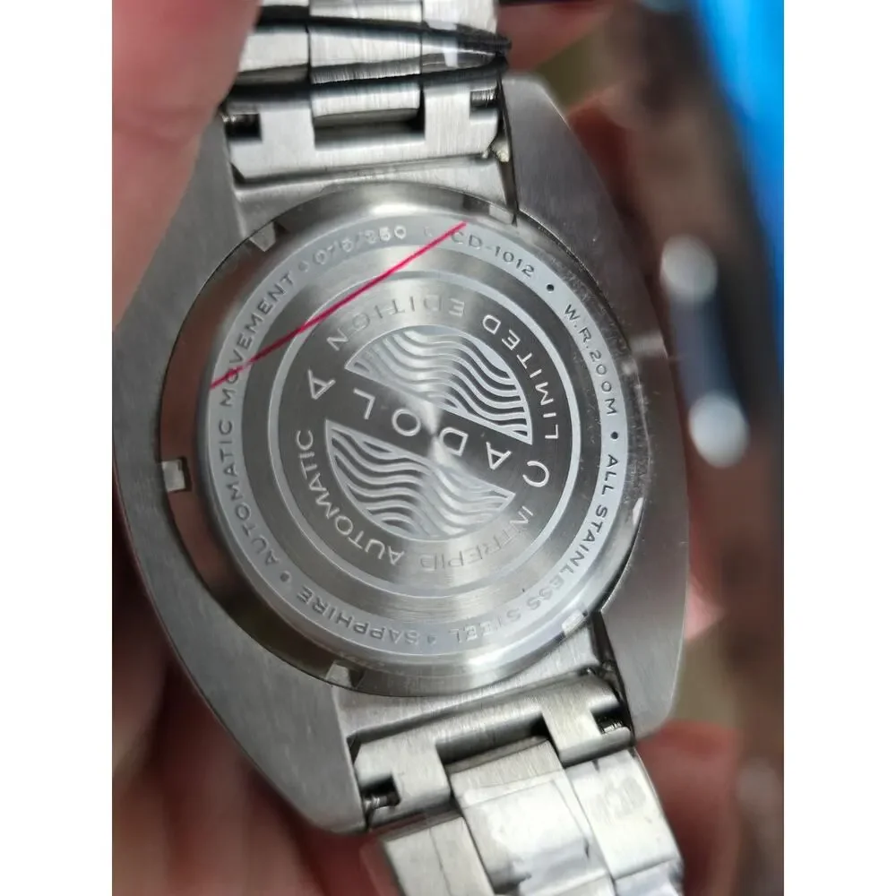 Brand new Cadola Intrepid Limited Edition Mens textured dial automatic watch